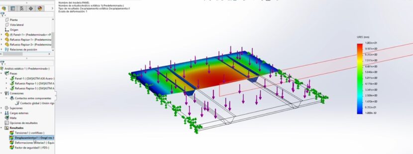 solidwork en estudio finito